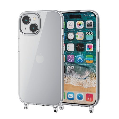 iPhone 15 ハイブリッドケース ストラップホール付き メーカー在庫品 ケース・ストラップ iPhone 15 ハイブリッドケース ストラップホール付き メーカー在庫品 ケース・ストラップ