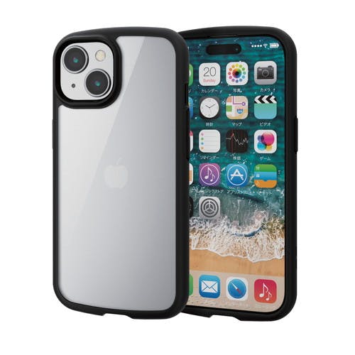 iPhone 15 TOUGH SLIM LITE フレームカラー ブラック メーカー在庫品 ケース・ストラップ iPhone 15 TOUGH SLIM LITE フレームカラー ブラック メーカー在庫品 ケース・ストラップ