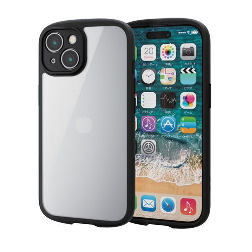 iPhone 15 TOUGH SLIM LITE フレームカラー 極限 ブラック メーカー在庫品 ケース・ストラップ iPhone 15 TOUGH SLIM LITE フレームカラー 極限 ブラック メーカー在庫品 ケース・ストラップ