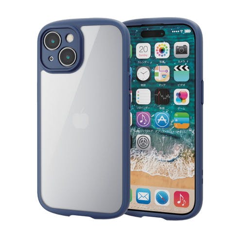 iPhone 15 TOUGH SLIM LITE フレームカラー 極限 ネイビー メーカー在庫品 ケース・ストラップ iPhone 15 TOUGH SLIM LITE フレームカラー 極限 ネイビー メーカー在庫品 ケース・ストラップ