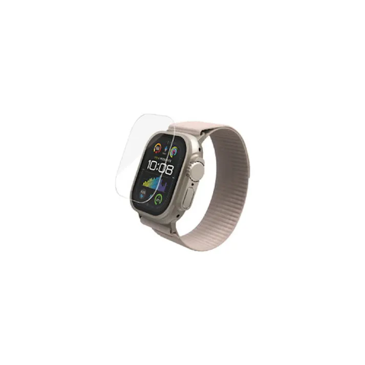 Apple Watch Ultra 2023 49mm ガラスフィルム 高透明 指紋防止 治具付 メーカー在庫品