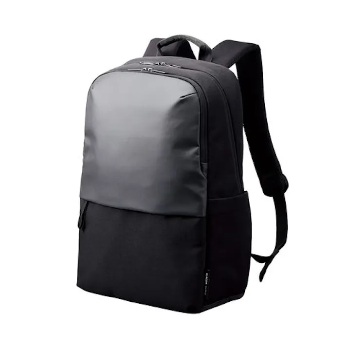 リュック 17L 軽量 撥水加工 15.6インチノートPC 収納可 通勤 通学 ビジネスバッグ ブラック メーカー在庫品