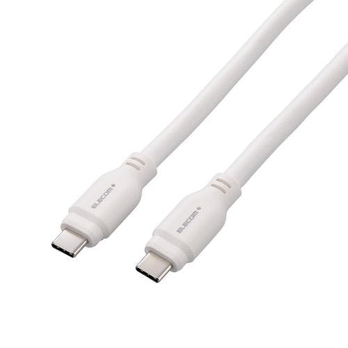 USB Type-C to USB Type-Cケーブル USB3.1準拠 100W対応 スタンダード 1.5m ホワイト メーカー在庫品 スマートフォンアクセサリ USB Type-C to USB Type-Cケーブル USB3.1準拠 100W対応 スタンダード 1.5m ホワイト メーカー在庫品 スマートフォンアクセサリ