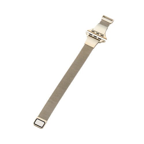 アップルウォッチ バンド ステンレス スリム ミラネーゼ シャンパンゴールド スマートフォンアクセサリ アップルウォッチ バンド ステンレス スリム ミラネーゼ シャンパンゴールド スマートフォンアクセサリ