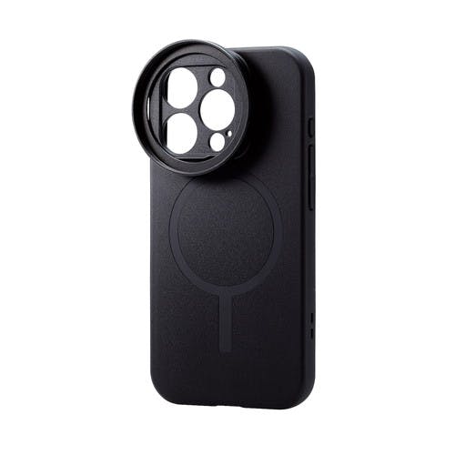 iPhone 15 Pro ハードケース カメラフィルター対応 ポケット付 ブラック メーカー在庫品 ケース・ストラップ iPhone 15 Pro ハードケース カメラフィルター対応 ポケット付 ブラック メーカー在庫品 ケース・ストラップ
