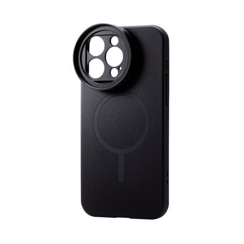 iPhone 15 Pro Max ハードケース カメラフィルター対応 ポケット付 ブラック メーカー在庫品 ケース・ストラップ iPhone 15 Pro Max ハードケース カメラフィルター対応 ポケット付 ブラック メーカー在庫品 ケース・ストラップ