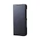 Galaxy S23 FE (SCG24) ケース レザー カバー 手帳型 マグネット フラップ 衝撃吸収 ワイヤレス充電可 ブラック