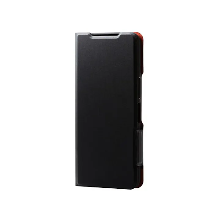 arrows We2 ケース レザー 手帳型 衝撃吸収 超軽量 薄型 ブラック