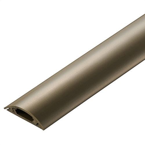 配線カバー 床用 モール ( 長サ1m × 幅30mm ) R形状 配線隠シ ケーブルカバー ブラウン メーカー在庫品 作業工具 配線カバー 床用 モール ( 長サ1m × 幅30mm ) R形状 配線隠シ ケーブルカバー ブラウン メーカー在庫品 作業工具
