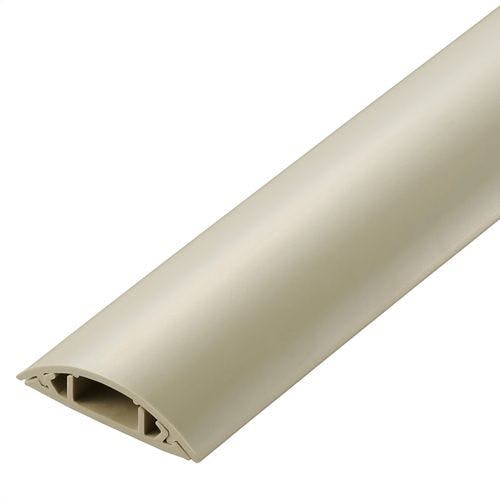 配線カバー 床用 モール ( 長サ1m × 幅45mm ) R形状 配線隠シ ケーブルカバー ベージュ メーカー在庫品 作業工具 配線カバー 床用 モール ( 長サ1m × 幅45mm ) R形状 配線隠シ ケーブルカバー ベージュ メーカー在庫品 作業工具