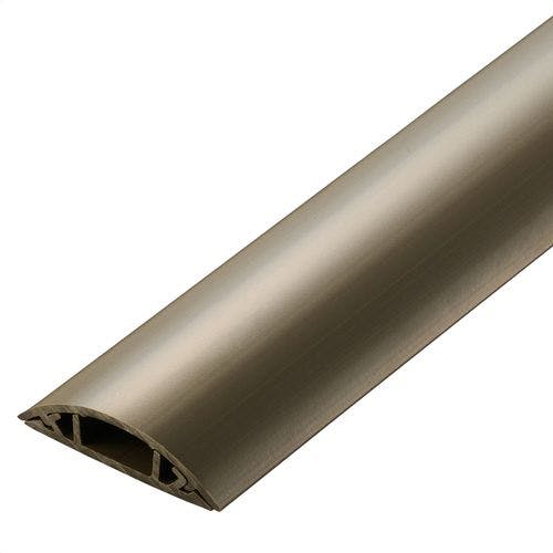 配線カバー 床用 モール ( 長サ1m × 幅45mm ) R形状 配線隠シ ケーブルカバー ブラウン メーカー在庫品 作業工具 配線カバー 床用 モール ( 長サ1m × 幅45mm ) R形状 配線隠シ ケーブルカバー ブラウン メーカー在庫品 作業工具