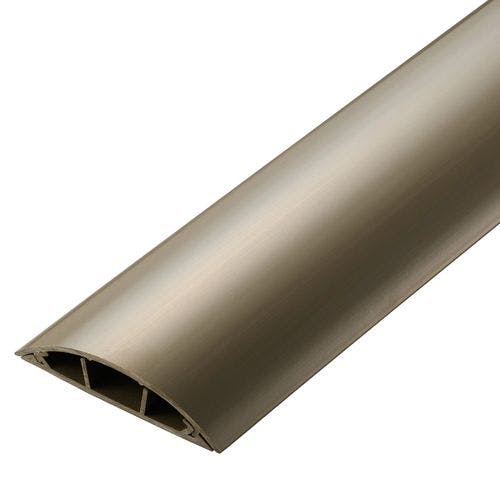 配線カバー 床用 モール ( 長サ1m × 幅78mm ) R形状 配線隠シ ケーブルカバー ブラウン メーカー在庫品 作業工具 配線カバー 床用 モール ( 長サ1m × 幅78mm ) R形状 配線隠シ ケーブルカバー ブラウン メーカー在庫品 作業工具