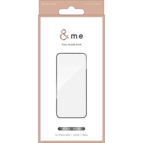 iPhone 16 ガラスフィルム 高透明 全面保護 表面硬度10H ラインストーン風フレームデザイン 指紋防止 飛散防止 気泡防止 &me メーカー在庫品 液晶保護フィルム iPhone 16 ガラスフィルム 高透明 全面保護 表面硬度10H ラインストーン風フレームデザイン 指紋防止 飛散防止 気泡防止 &me メーカー在庫品 液晶保護フィルム