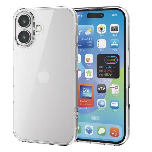iPhone 16 ケース ハイブリッド フォルティモ 衝撃吸収 カメラレンズ保護設計 ストラップホール付 黄変防止 クリア メーカー在庫品 ケース・ストラップ iPhone 16 ケース ハイブリッド フォルティモ 衝撃吸収 カメラレンズ保護設計 ストラップホール付 黄変防止 クリア メーカー在庫品 ケース・ストラップ
