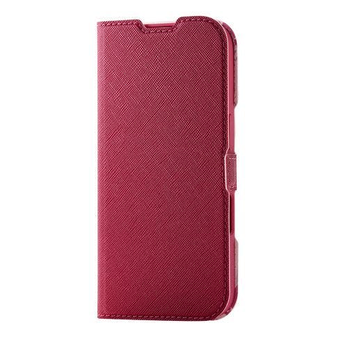 iPhone 16 ケース レザー 手帳型 マグネット フラップ 衝撃吸収 ストラップホール付 スタンド機能付 花柄 ディープピンク メーカー在庫品 ケース・ストラップ iPhone 16 ケース レザー 手帳型 マグネット フラップ 衝撃吸収 ストラップホール付 スタンド機能付 花柄 ディープピンク メーカー在庫品 ケース・ストラップ
