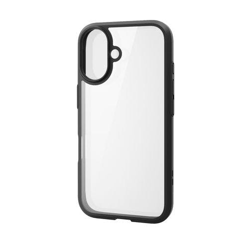 iPhone 16 ケース ハイブリッド 衝撃吸収 軽量 薄型 ストラップホール付 ガラスフィルム付 TOUGH SLIM ブラック メーカー在庫品 ケース・ストラップ iPhone 16 ケース ハイブリッド 衝撃吸収 軽量 薄型 ストラップホール付 ガラスフィルム付 TOUGH SLIM ブラック メーカー在庫品 ケース・ストラップ