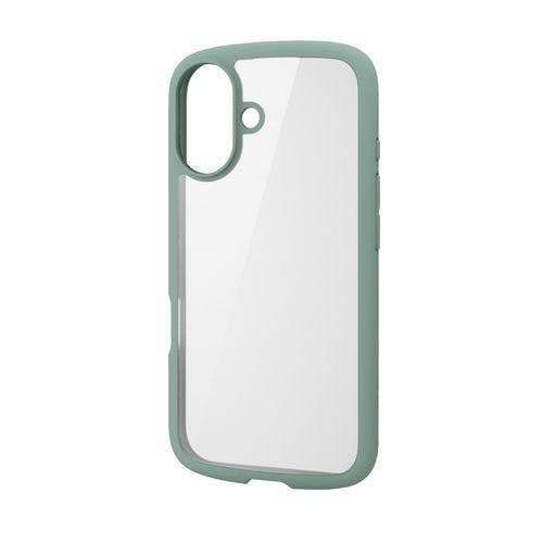 iPhone 16 ケース ハイブリッド 衝撃吸収 軽量 薄型 カメラ周リ保護 ストラップホール付 TOUGH SLIM LITE グリーン メーカー在庫品 ケース・ストラップ iPhone 16 ケース ハイブリッド 衝撃吸収 軽量 薄型 カメラ周リ保護 ストラップホール付 TOUGH SLIM LITE グリーン メーカー在庫品 ケース・ストラップ