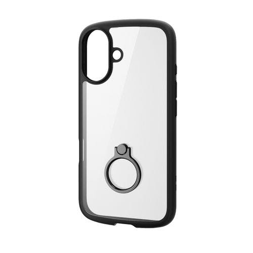 iPhone 16 ケース ハイブリッド 衝撃吸収 軽量 薄型 カメラレンズ保護設計 リング付 TOUGH SLIM LITE ブラック メーカー在庫品 ケース・ストラップ iPhone 16 ケース ハイブリッド 衝撃吸収 軽量 薄型 カメラレンズ保護設計 リング付 TOUGH SLIM LITE ブラック メーカー在庫品 ケース・ストラップ