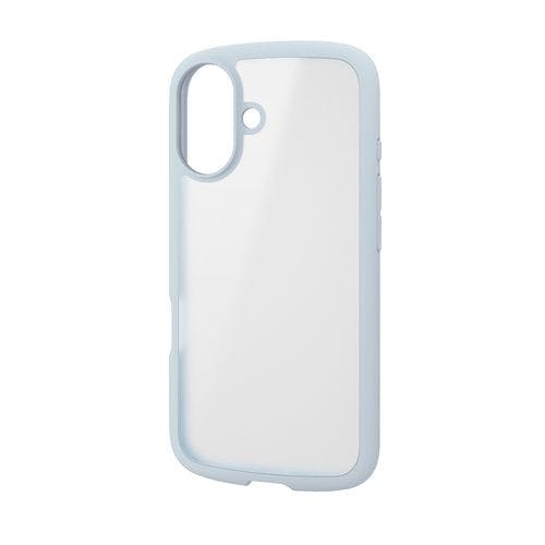 iPhone 16 ケース ハイブリッド 衝撃吸収 軽量 カメラレンズ保護設計 背面マットクリア TOUGH SLIM ライトブルー メーカー在庫品 ケース・ストラップ iPhone 16 ケース ハイブリッド 衝撃吸収 軽量 カメラレンズ保護設計 背面マットクリア TOUGH SLIM ライトブルー メーカー在庫品 ケース・ストラップ