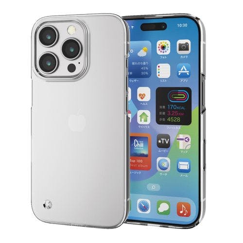 iPhone 16 Pro ケース ハード カバー 軽量 薄型 カメラレンズ保護設計 ストラップホール付 UVコート クリア メーカー在庫品 ケース・ストラップ iPhone 16 Pro ケース ハード カバー 軽量 薄型 カメラレンズ保護設計 ストラップホール付 UVコート クリア メーカー在庫品 ケース・ストラップ