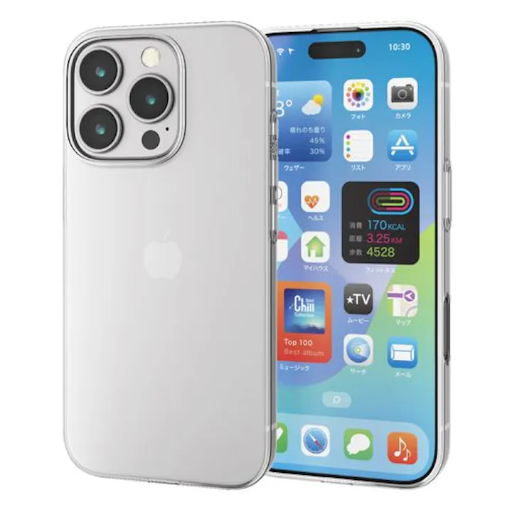 iPhone 16 Pro ケース ソフト カバー 衝撃吸収 超軽量 薄型 カメラレンズ保護設計 クリア