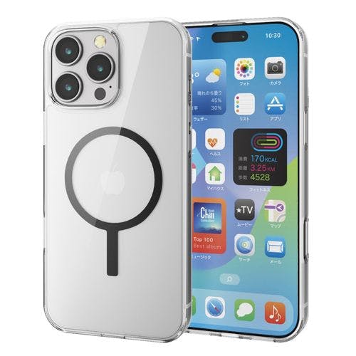 iPhone 16 Pro Max ケース ハイブリッド 衝撃吸収 カメラレンズ保護設計 磁力吸着ワイヤレス充電対応 ブラック メーカー在庫品 ケース・ストラップ iPhone 16 Pro Max ケース ハイブリッド 衝撃吸収 カメラレンズ保護設計 磁力吸着ワイヤレス充電対応 ブラック メーカー在庫品 ケース・ストラップ