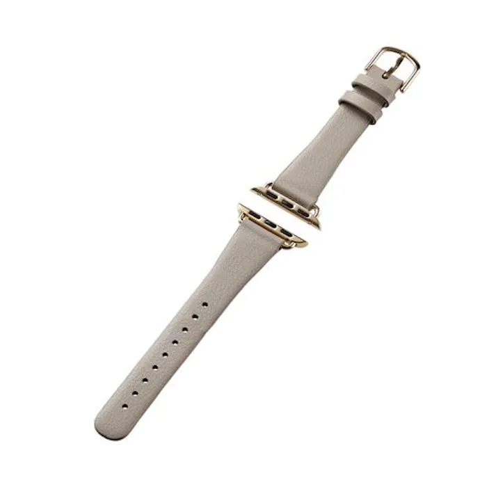 Apple Watch用 &me ソフトレザーバンド グレージュ メーカー在庫品