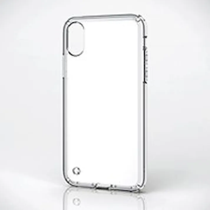 iPhone XS ハイブリッドケース クリア PM-A18BHVCCR
