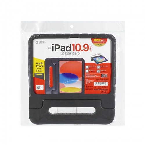 PDA-iPad1905BK 第10世代iPad 10.9インチ用衝撃吸収ケース(ブラック) メーカー在庫品 ケース・ストラップ PDA-iPad1905BK 第10世代iPad 10.9インチ用衝撃吸収ケース(ブラック) メーカー在庫品 ケース・ストラップ