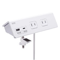 TAP-B105UC-3W クランプ固定式タップ (ホワイト色) メーカー在庫品 電源ケーブル・延長コード TAP-B105UC-3W クランプ固定式タップ (ホワイト色) メーカー在庫品 電源ケーブル・延長コード