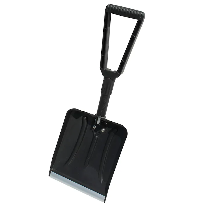 大進 折りたたみ式 除雪用 ポータブル ショベル シャベル スコップ 雪 ユキ ゆき 黒色 4939736700952