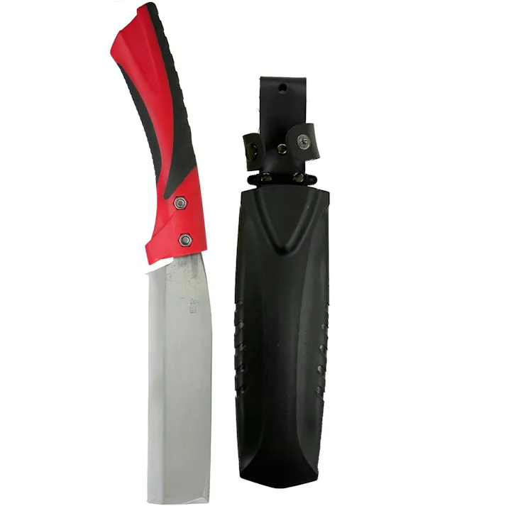 大進 鉈 鋼付 両刃 165mm グリップ性能に優れた樹脂柄 DG-N001 大進 アウトドア キャンプ サバイバル 枝打ち ナタ なた 園芸 ガーデニング 農業 女性 庭 農作業 家庭菜園 両刃 ケース