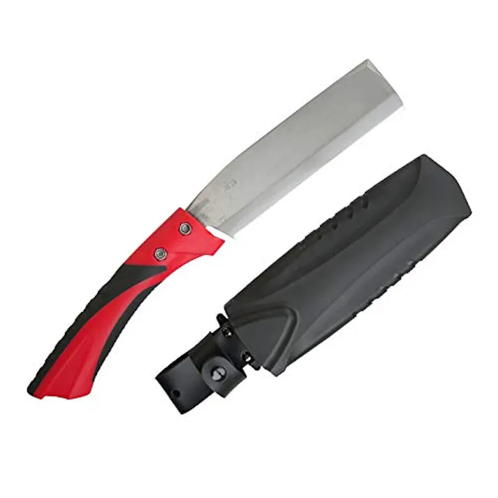 大進 鉈 鋼付 両刃 165mm グリップ性能に優れた樹脂柄 DG-N001 大進 アウトドア キャンプ サバイバル 枝打ち ナタ なた 園芸 ガーデニング 農業 女性 庭 農作業 家庭菜園 両刃 ケース 4939736702888