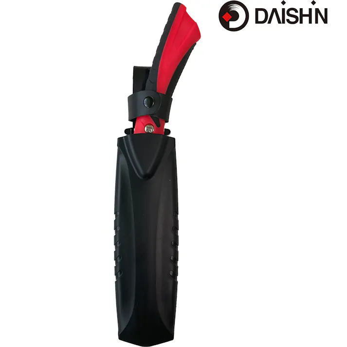 大進 鉈 鋼付 両刃 165mm グリップ性能に優れた樹脂柄 DG-N001 大進 アウトドア キャンプ サバイバル 枝打ち ナタ なた 園芸 ガーデニング 農業 女性 庭 農作業 家庭菜園 両刃 ケース 4939736702888