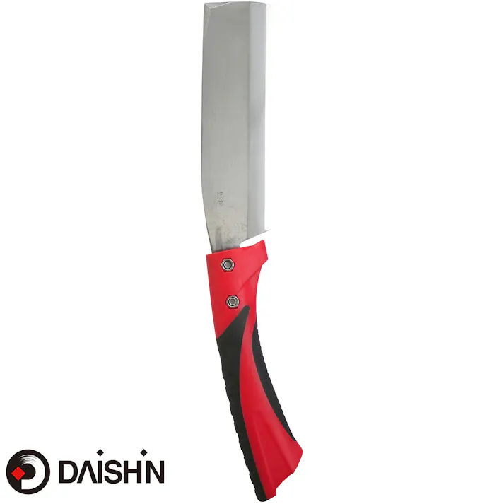 大進 鉈 鋼付 両刃 165mm グリップ性能に優れた樹脂柄 DG-N001 大進 アウトドア キャンプ サバイバル 枝打ち ナタ なた 園芸 ガーデニング 農業 女性 庭 農作業 家庭菜園 両刃 ケース 4939736702888