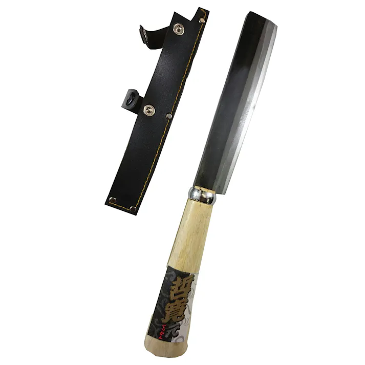 竹割り 鉈 大進 アウトドア キャンプ サバイバル 枝打ち 園芸 ガーデニング 農業 女性 庭 農作業 鉈 なた ナタ 両刃 ケース 4939736500125