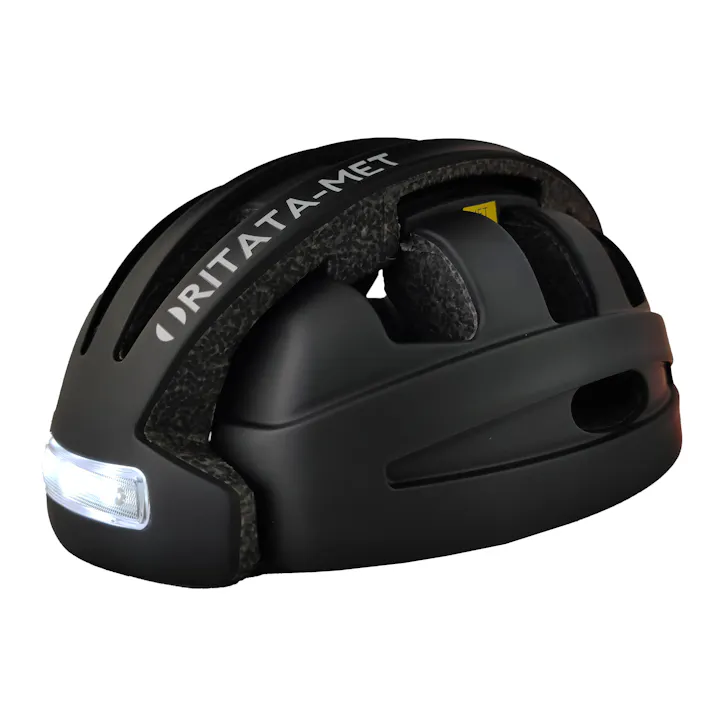 折りたたみサイクルヘルメット【オリタタメット】ブラック