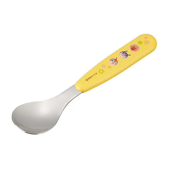 アンパンマン 抗菌スプーン メール便【あんぱんまん キッズ カトラリー キッズスプーン ベビー 子ども 子供 子供用 離乳食 キャラクター】