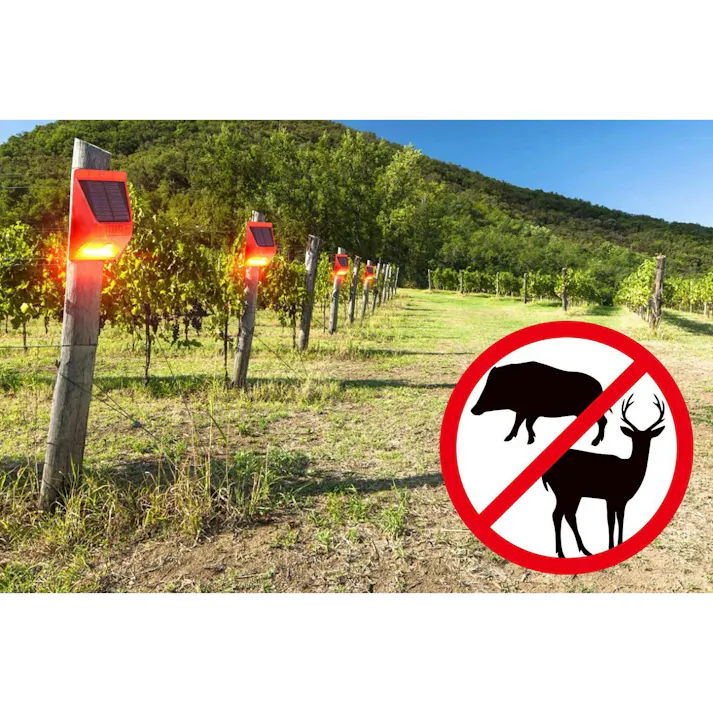 大進ソーラー充電式アラーム警告灯 DLS-AL1 人感センサー 防犯 玄関 アラーム 動く物を探知し音と光で警告 防獣 防犯 音 警戒 威嚇 電柵 イノシシ 防犯 アラーム 屋外 電源不要 防犯対策 4939736903025