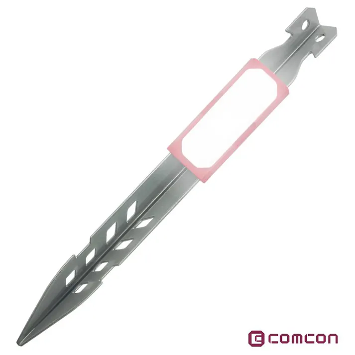 comcon LED ライト 付き ペグ 【4本セット】 ペグセット キャンプ テント ロープ LED ライト ロープライト 防水 ペグセット アウトドア キャンプ設営用具 キャンプ 夜間 転倒防止 おしゃれ 屋内屋外照明 ペグ スチール テント ペグ