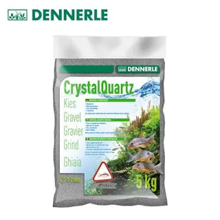 〈クリスタルクオーツグラベル ストレートグレー 5kg〉 デナリ 熱帯魚 アクアリウム用低床材 豊富なカラーバリエーションが特徴で、水質に影響を与えず生体にも優しいカラーサンド
