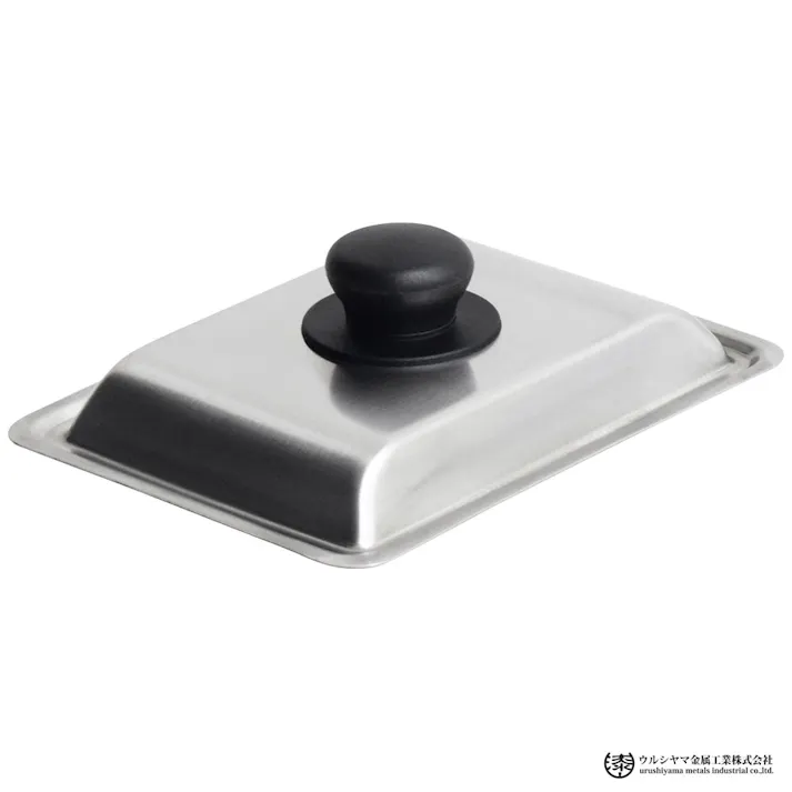 ウルシヤマ ステンレス蓋 玉子焼用 内径19×14cm 内径19×13.5cm ウルシヤマ金属工業 umic【玉子焼き器 蓋 フタ エッグパン フライパンカバー 日本製】