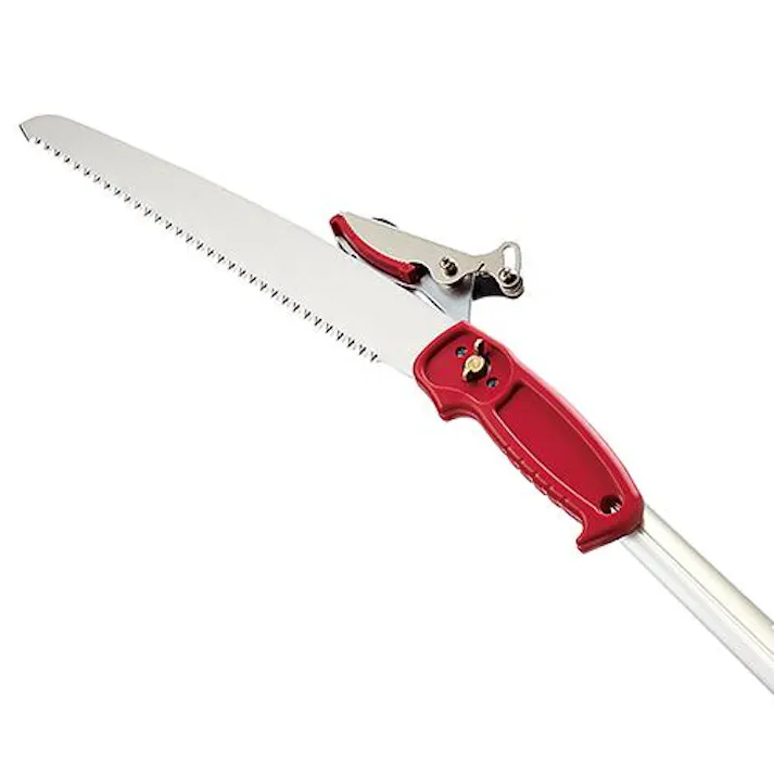 【最長3m 強力なアンビル刃 手引き鋸付き 】高枝切りバサミ 大進 手引き ノコギリ 付き 高枝 鋏 太い枝 高枝切鋏 キャッチ機能 高枝切り鋏 落とさない 枝切りバサミ 枝切り鋏 剪定鋏 枝きりばさみ はさみ 4939736701577