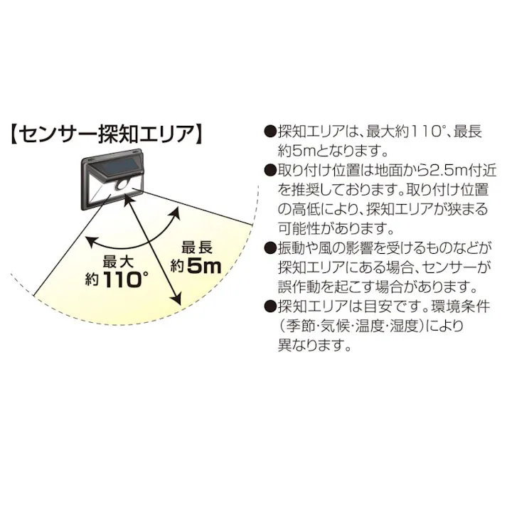 2台セット 【 ソーラーライト 屋外用 マグネット付 DLS-NWL002 】 センサーライト ソーラー 人感 led 防雨 led 人感センサー ライト ルーメン ソーラーライト ガレージ 防犯ライト ソーラーライト 駐車場 明るい 外灯 電灯 4939736902646-2