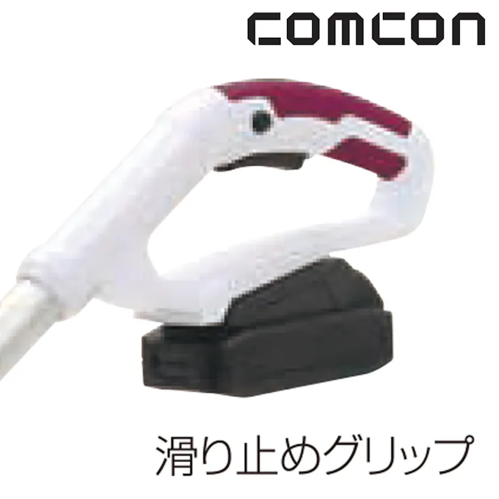 バッテリー2台セット comcon 草刈り機 充電式 電動 軽い 金属刃 18V CG-E200