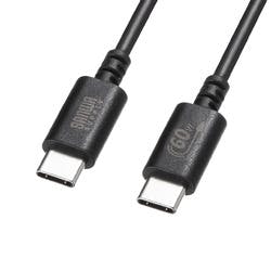 USB 2.0 Type-Cケーブル(PD60W・1m・ブラック) メーカー在庫品 パソコン・周辺機器 USB 2.0 Type-Cケーブル(PD60W・1m・ブラック) メーカー在庫品 パソコン・周辺機器