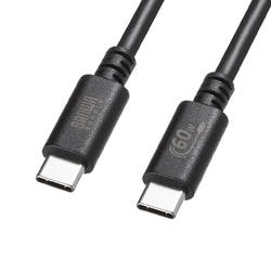 USB 2.0 Type-Cケーブル(PD60W・3m・ブラック) パソコン・周辺機器 USB 2.0 Type-Cケーブル(PD60W・3m・ブラック) パソコン・周辺機器