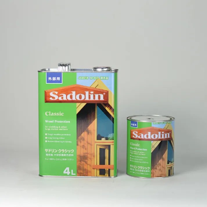 玄々化学工業 サドリンクラシック W0-0058 バーチ 4L 木材 防腐・防虫ステイン