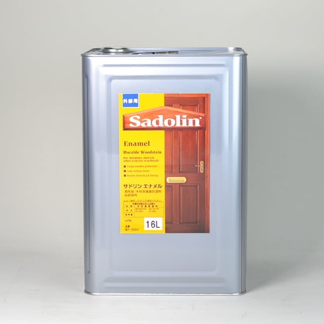 玄々化学工業 サドリンエナメル W7-0004 オールナット 16L 木部塗料 玄々化学工業 サドリンエナメル W7-0004 オールナット 16L 木部塗料