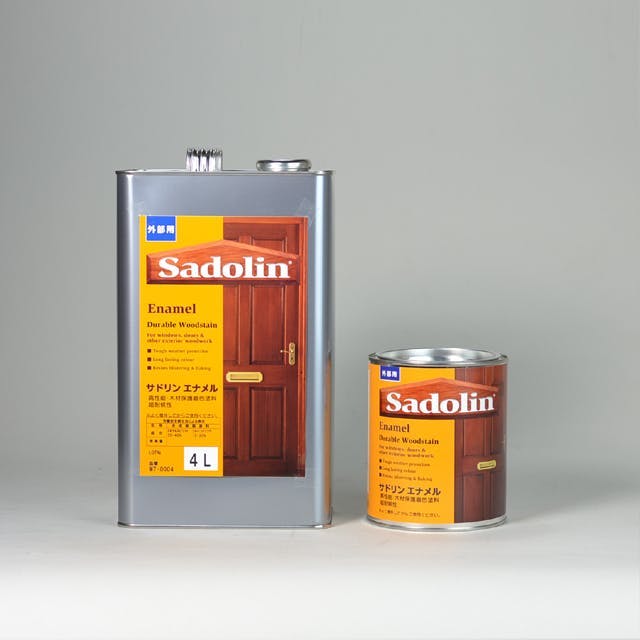 玄々化学工業 サドリンエナメル W7-0050 レッド 4L 木部塗料 玄々化学工業 サドリンエナメル W7-0050 レッド 4L 木部塗料